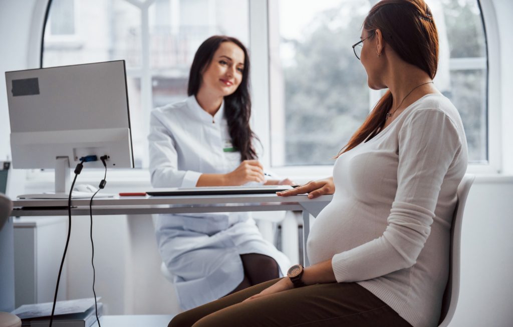 pregnant woman
